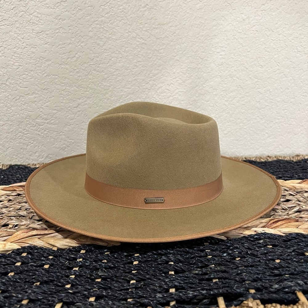 Gigi Pip Monroe Rancher Hat Brown 59 M/L